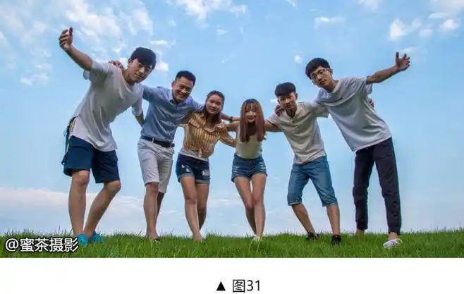 六个人的拍照姿势,用手臂摆成六角星的形状. - 知乎