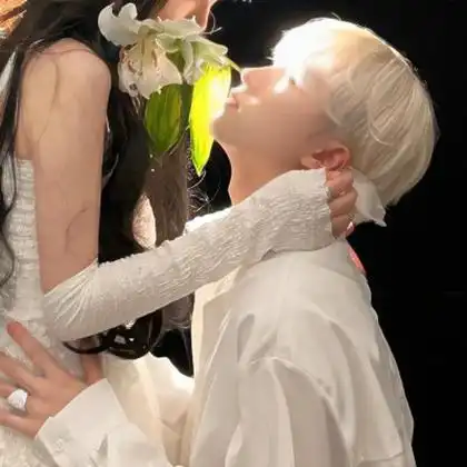 头像唯美霸气高冷情侣 高清好看的双人真人霸气情头唯美图片_情侣头像