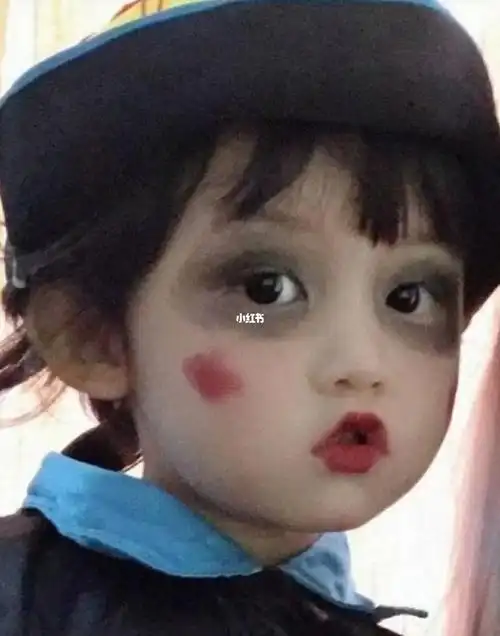 万圣节仿一下黑眼圈小僵尸