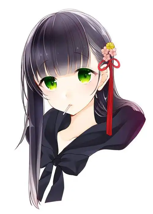 13:45:13头像     黑发少女二次元,动漫柒玖°同采自www