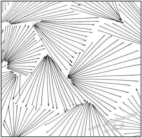 素描的直线训练:直线的排列练习,直线的方向性练习- 莱绘画网