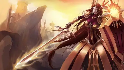 游戏本体老哥们有没有鬼舞姬阿卡丽的高清大图啊求发下