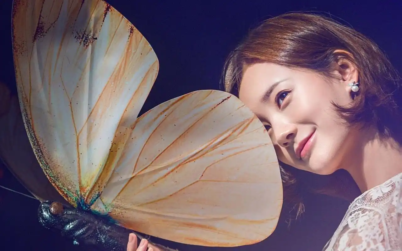 李一桐唯美梦幻婚纱写真图片桌面壁纸