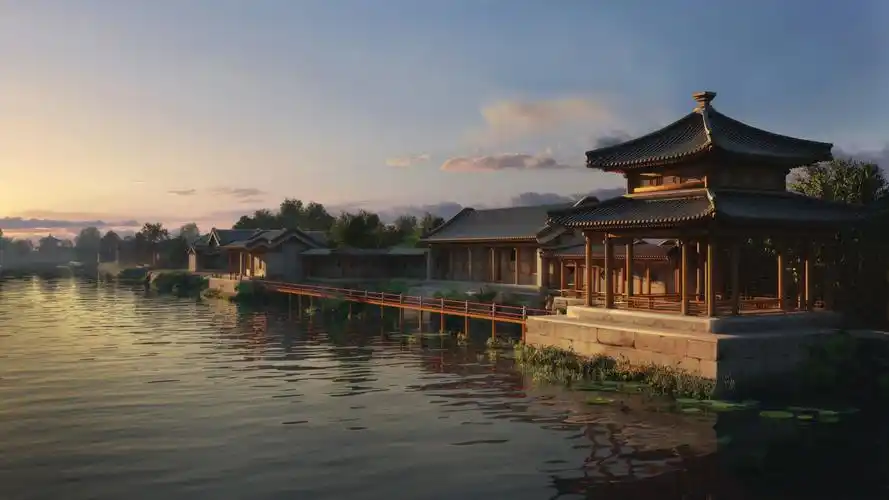 大美圆明园3d复原图真实再现当年的宏伟壮观占地面积3000亩