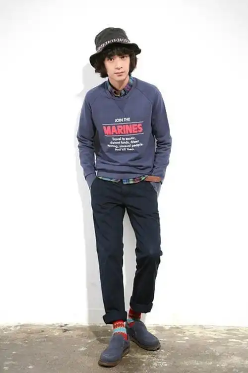 堂邦嘉真街拍哥的相册-男生全身参考