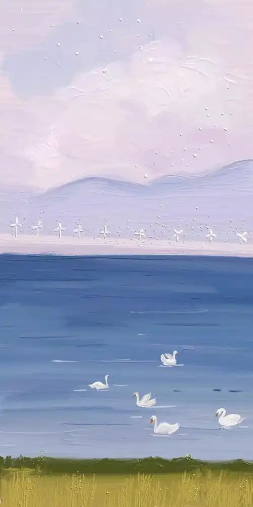 苹果12小清新壁纸