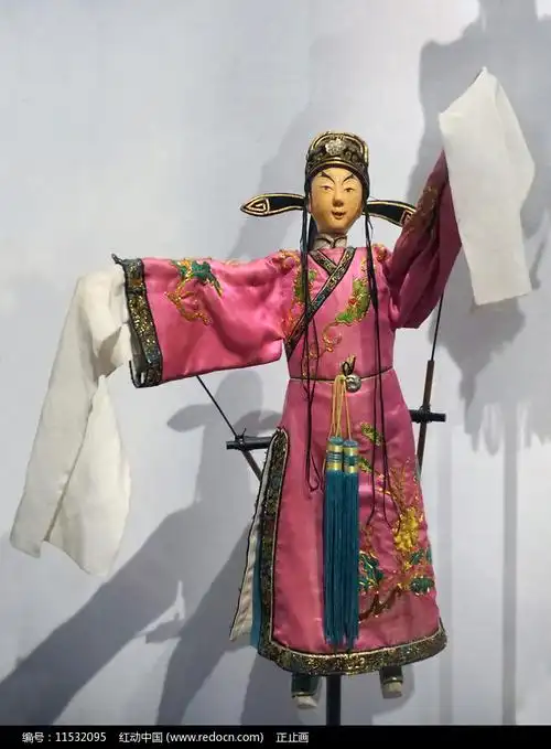 广东潮州铁枝木偶戏生行小生