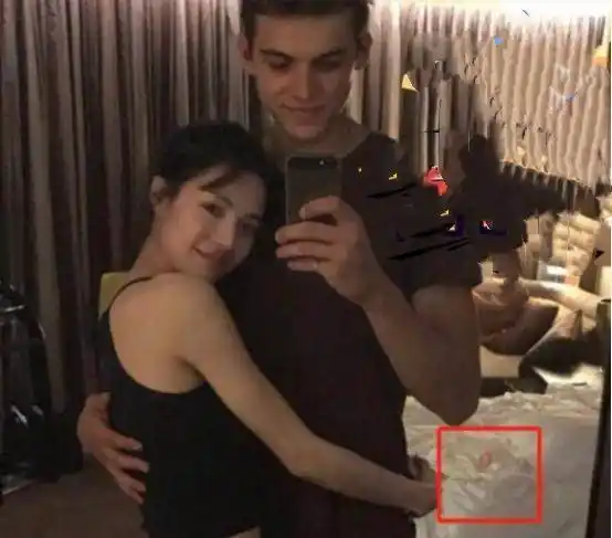 原创27岁钟楚曦与外籍男友酒店亲密照曝光男方颜值不输绯闻男友李现