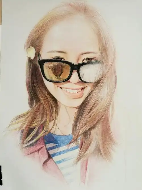 彩铅肖像|纯艺术|绘画|秀才0524 - 原创作品 - 站酷 (zcool)