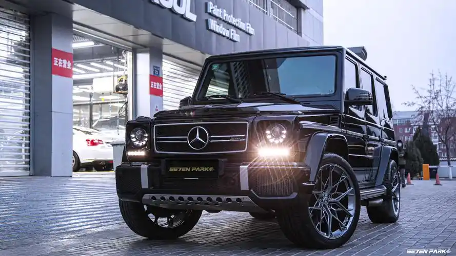 奔驰大g改装美国hre高性能款ff10鸟巢款22寸