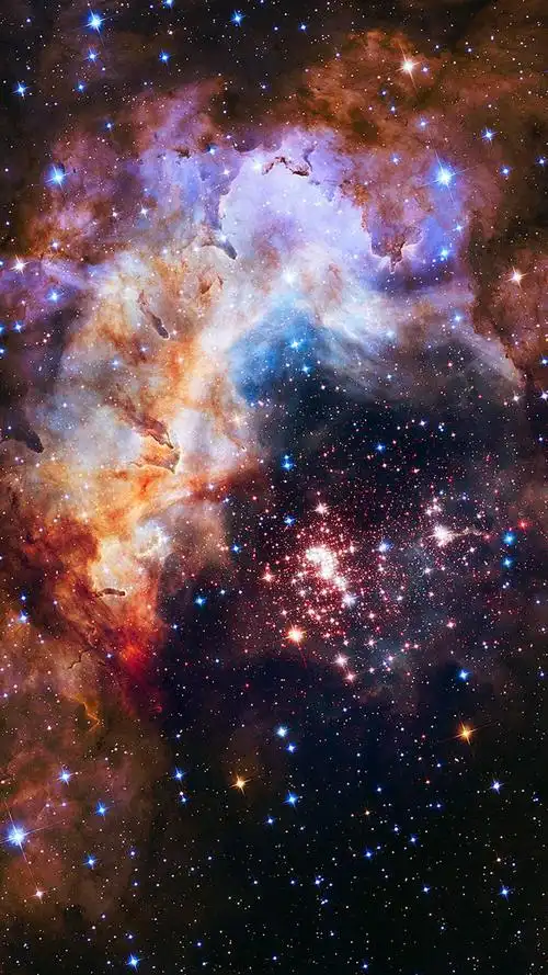 真实星空与极光 真美哭