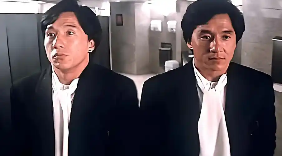 成龙给李小龙拍跑龙套,快意演绎莫欺少年穷,网友:求代言房地产_支票