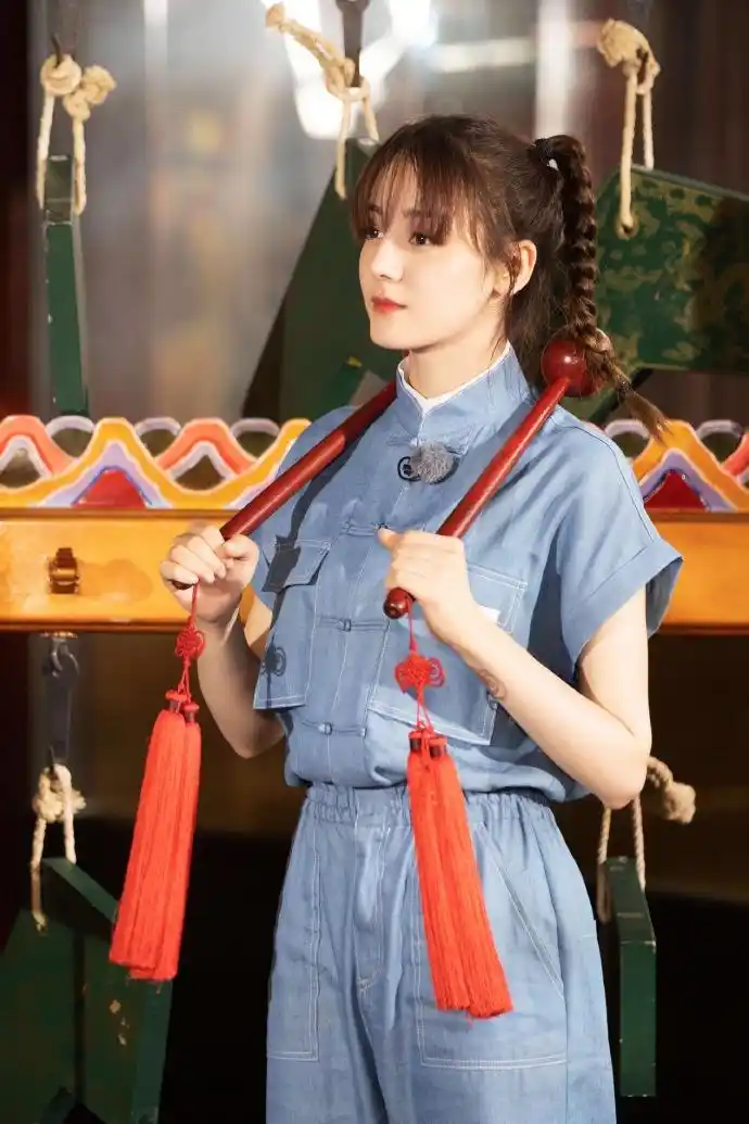 消息迪丽热巴遇见天坛剧照公开天坛萌新萌力十足