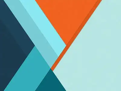 不规则几何图形色彩拼接背景