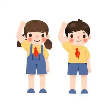 人物敬礼简笔画 卡通人物敬礼简笔画