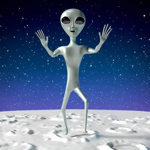 外星人/外星人跳跃-3d渲染照片-正版商用图片2676i0-摄图新视界