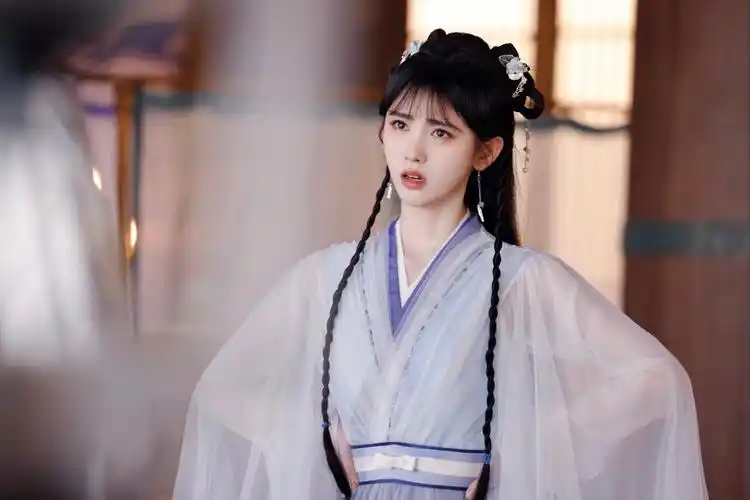 轻古风仙侠剧花戎鞠婧祎4k壁纸