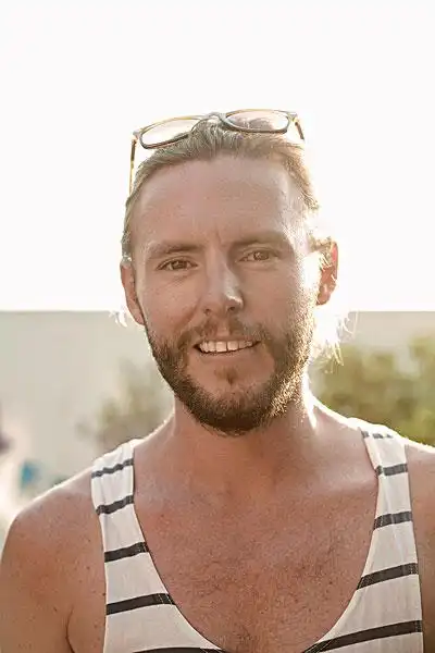 日光,头像,中年,男人,胡须