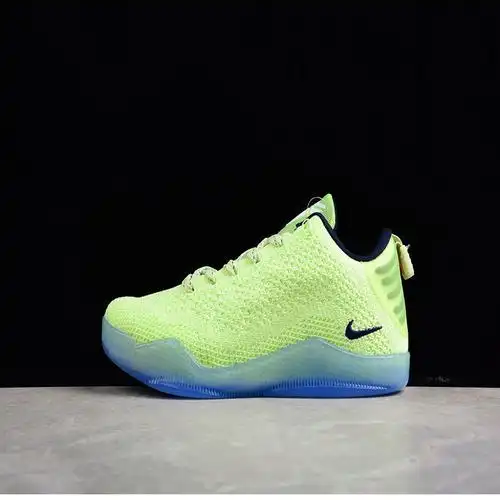 纯原科比11代kobe巴塞罗那运动篮球鞋编织透气耐磨实战学生比赛 日落