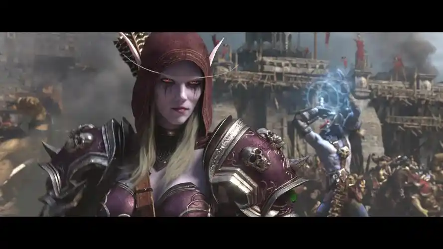 [1080p][中配]《魔兽世界:争霸艾泽拉斯》超燃片段_哔哩哔哩 (゜-゜)