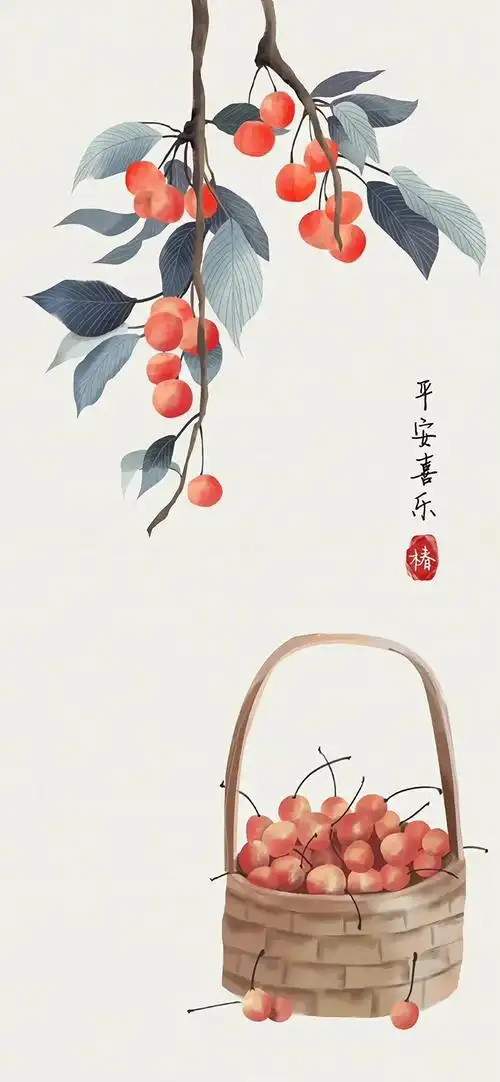 清新淡雅的古风插画