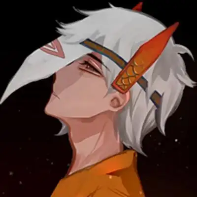 戴着龙王面具的湫