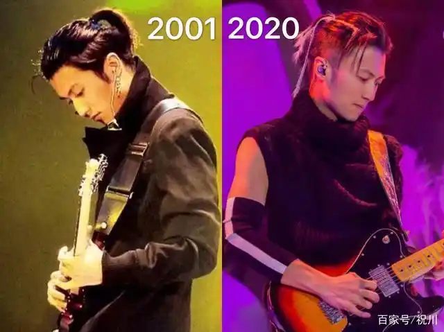 26谢霆锋 谢霆锋当晚留着2001年同款发型 - 马尾辫,19年如一日,这个