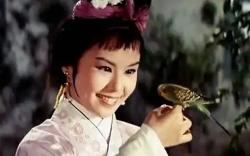 图 1994 拍摄的《聊斋喜剧系列·一笑三百年》中,扮演婴宁的是王安秋
