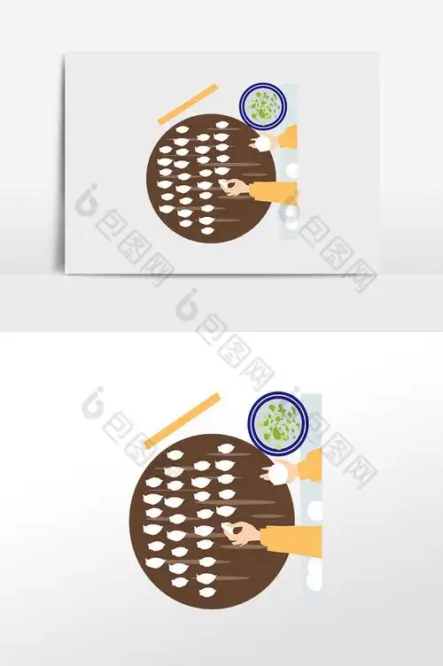 冬至立冬包饺子流程图片