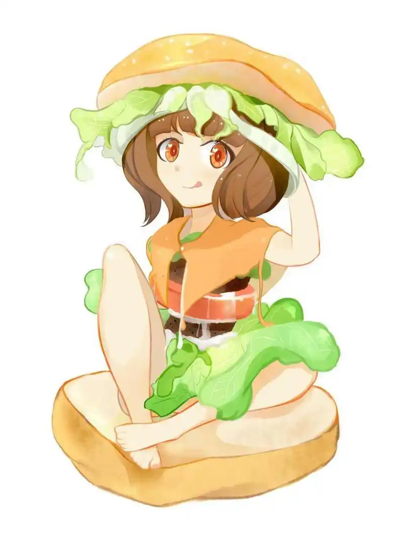 超可爱的食物拟人插画,简直又有创意又好看