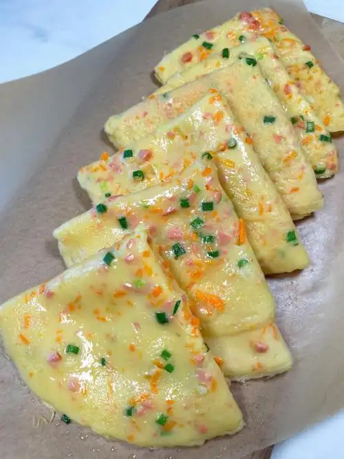 这样营养又简单的早餐鸡蛋饼五分钟搞定