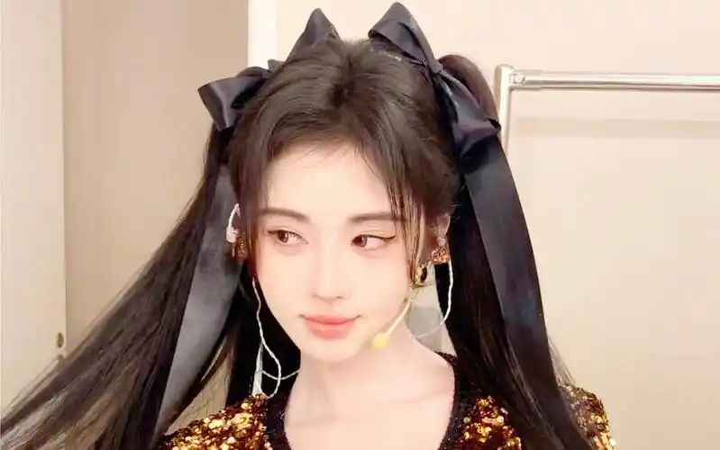 鞠婧祎双马尾辣妹迷死我啦