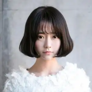 假发女短发梨花头全头套短卷发韩圆脸修脸可爱自然逼真整顶假发套