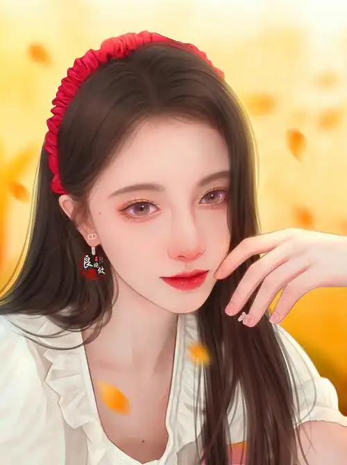 鞠婧祎手绘头像