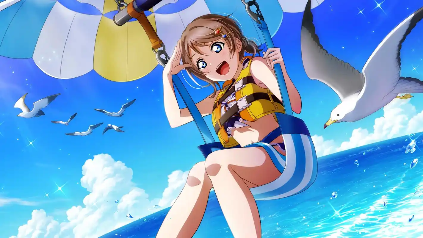 萌系动漫美女高清桌面壁纸