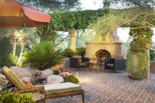 田园别墅庭院地中海风格装修效果图