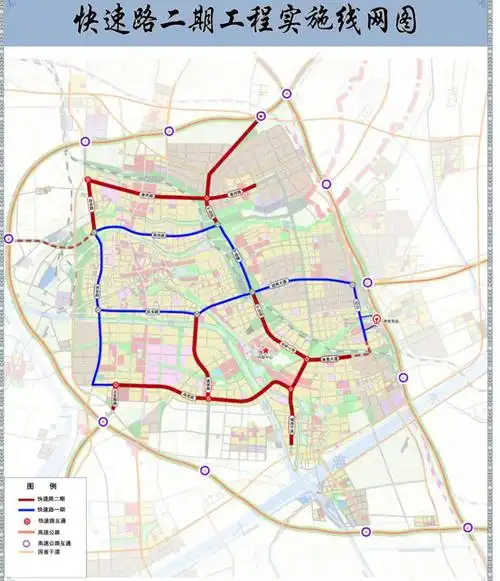 淮安快速路二期工程方案出来了总长561km计划今年开工