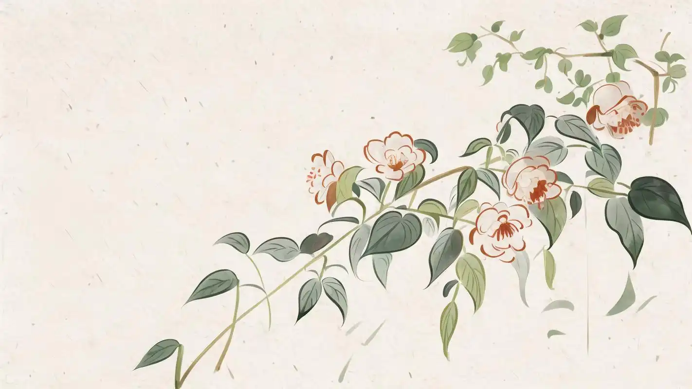 古风花卉壁纸精选 沉醉于这组绝美的古风花卉壁纸中吧!