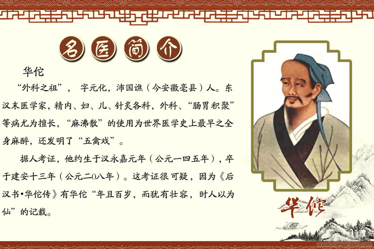 华佗古代名医