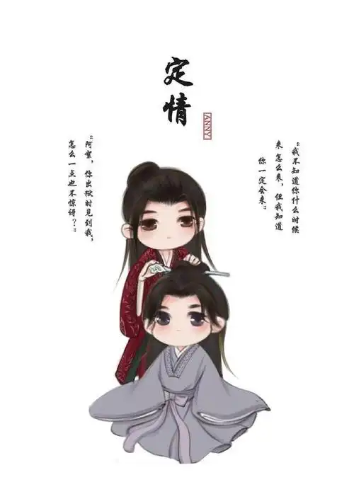 山河令q版五音 陈情令q版头像全部人物-图片大观-奇异网