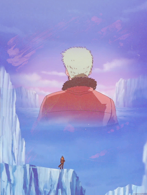 动漫gif黄发男gif回头gif