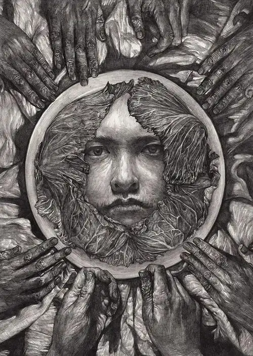 惊悚,奇幻的素描,像一场大片!