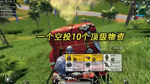 刺激战场:这是我见过最富的超级空投,10样都是顶级物资