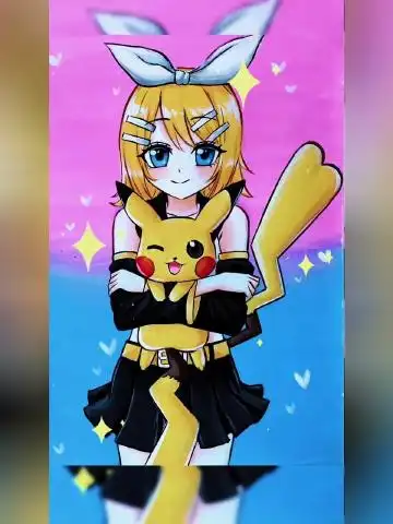 皮卡丘的三种画法,拟人化的皮卡丘好可爱