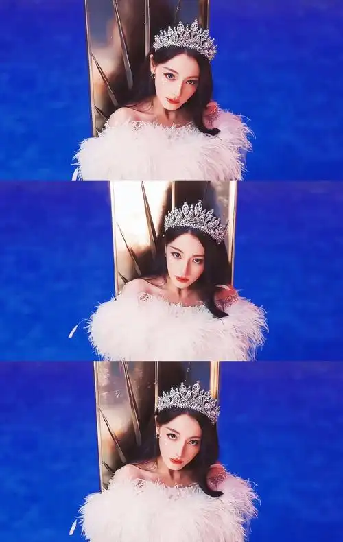 95im the top girl  迪丽热巴天生就适合戴皇冠!