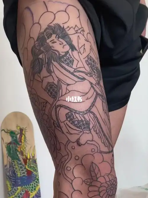 西昌纹身  #老传统花腿  #花腿  #传统纹身  #日式老传统