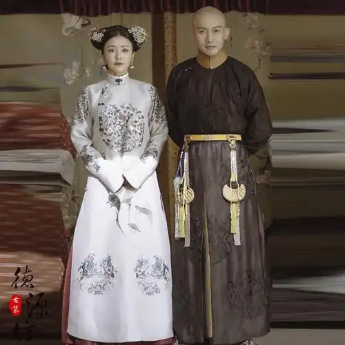 阿哥古装延禧攻略略同影视聂远清朝皇帝龙袍民族服装