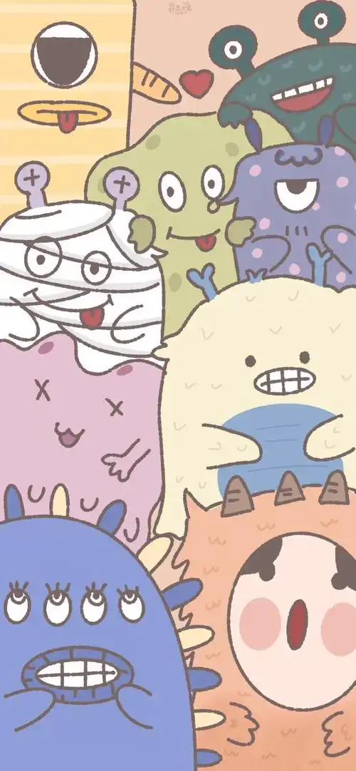 小怪兽 - 堆糖,美图壁纸兴趣社区