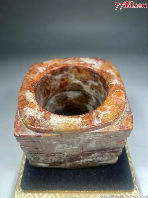 老玉红山文化良渚文化高古玉玉琮