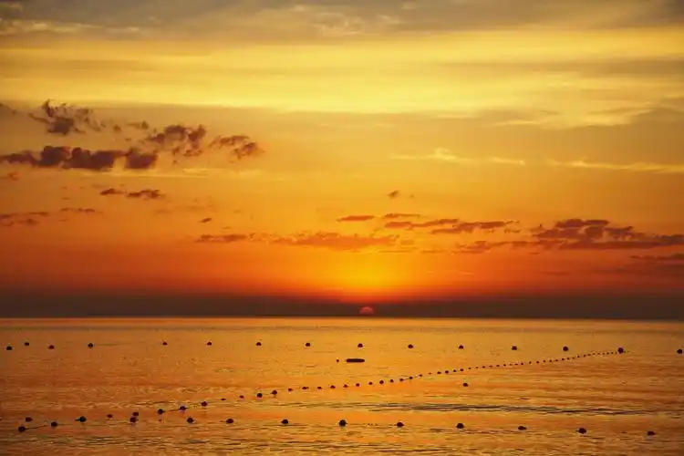 北戴河海上日出